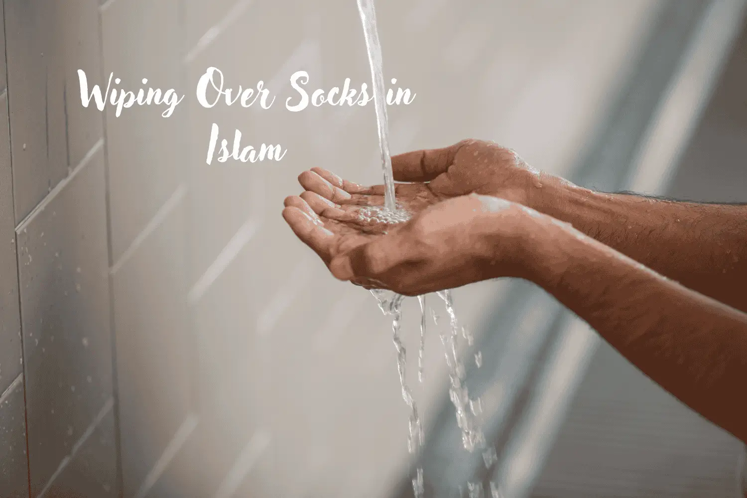 Wiping Over Socks
