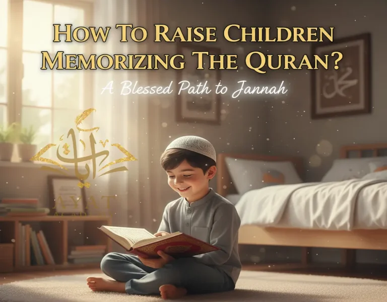 How To Raise Children Memorizing The Quran