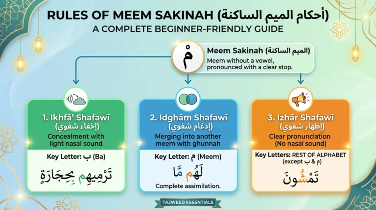 Rules of Meem Sakinah