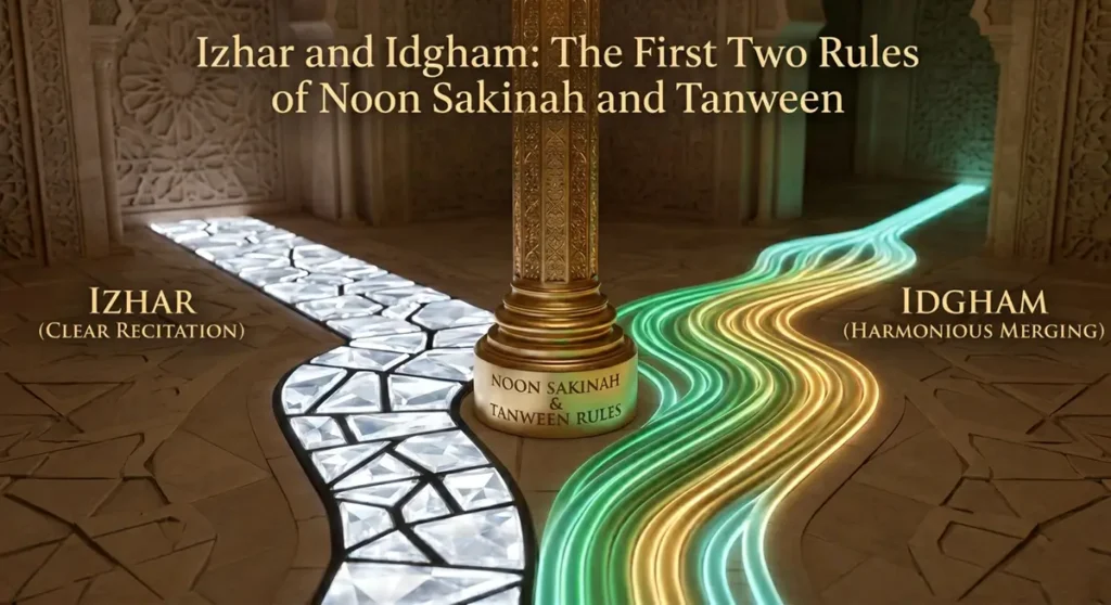 Rules of Noon Sakinah and Tanween